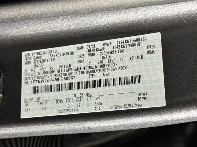 2021 Ford F-150 XLT