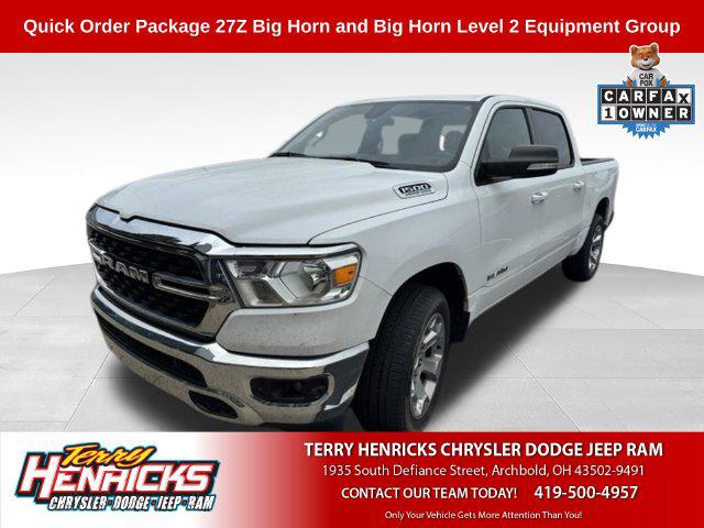 2022 Ram 1500 Big Horn Crew Cab 4x4 57 Box for sale in Archbold, OH