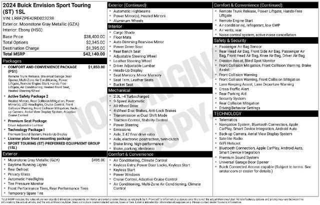 2024 Buick Envision Sport Touring AWD