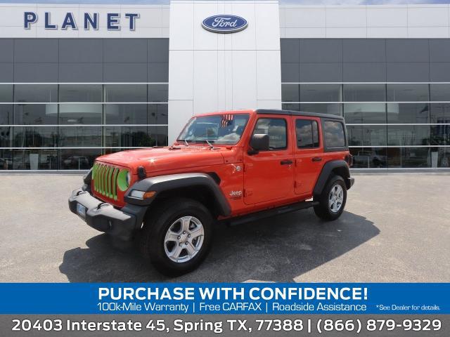 2020 Jeep Wrangler Sport S 4x4 for sale in Spring, TX