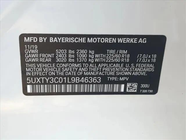 2020 BMW X3 sDrive30i