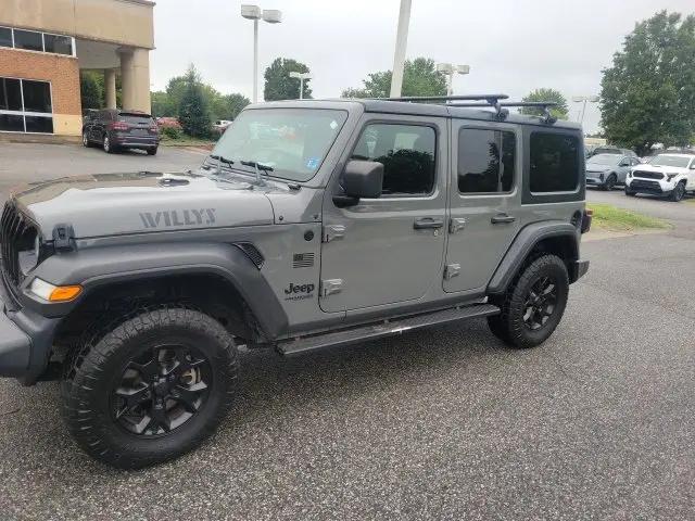 2020 Jeep Wrangler Willys 4x4 for sale in Mechanicsville, VA
