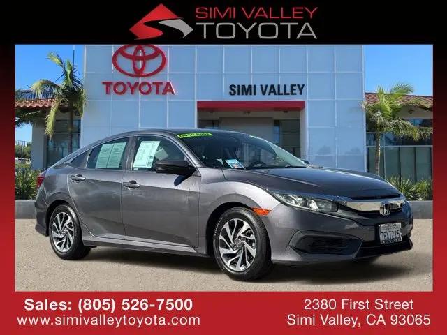 2016 Honda Civic EX for sale in Simi Valley, CA