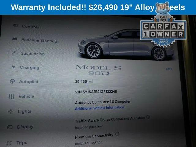 2016 Tesla Model S 70D