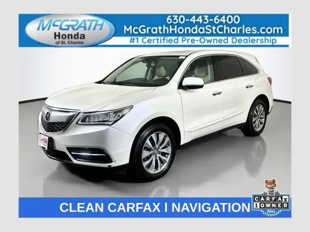 2015 Acura MDX Technology Package for sale in Saint Charles, IL