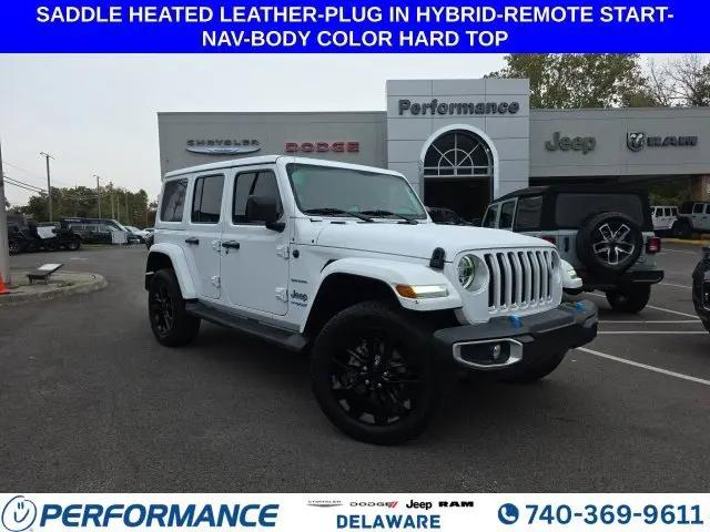 2022 Jeep Wrangler 4xe Unlimited Sahara 4x4 for sale near Delaware, OH