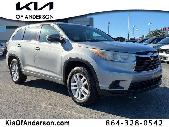 2014 Toyota Highlander LE for sale in Pendleton, SC