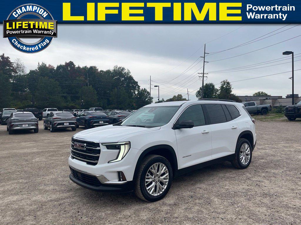 Summit White 2024 GMC Acadia SUV / Crossover Four-Wheel Drive Automatic