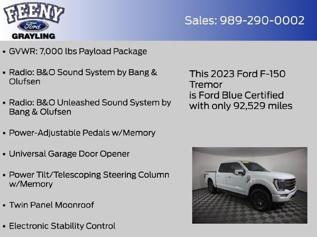 2023 Ford F-150 Tremor