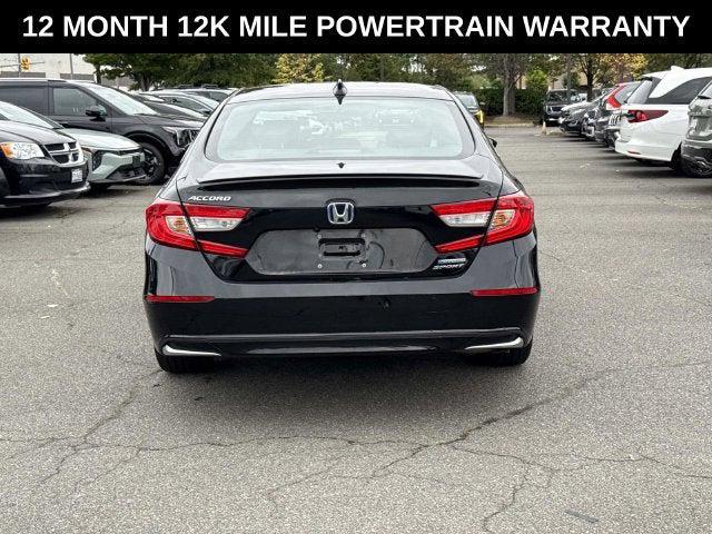 2022 Honda Accord Hybrid Sport