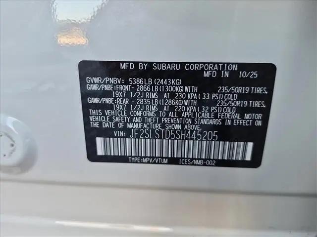 2025 Subaru Forester Touring Hybrid