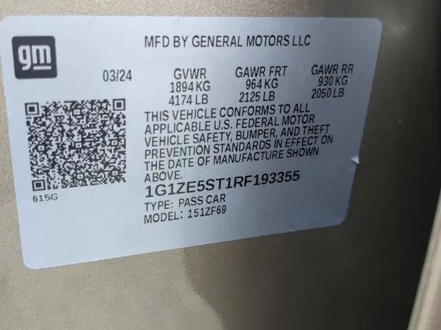 2024 Chevrolet Malibu FWD 2LT