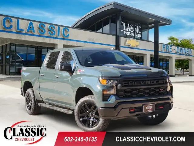 2025 Chevrolet Silverado 1500 4WD Crew Cab Short Bed Custom Trail Boss for sale in Grapevine, TX