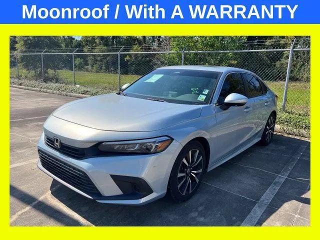 2022 Honda Civic EX for sale in Gonzales, LA