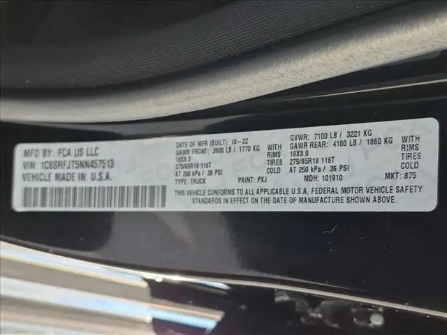 2022 Ram 1500 Laramie Crew Cab 4x4 57 Box