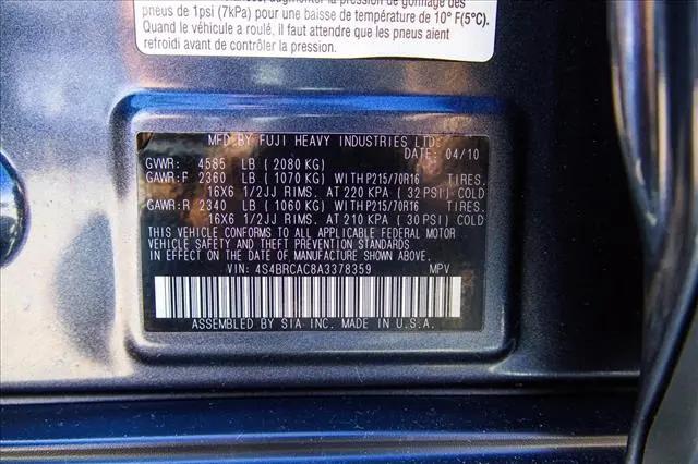 2010 Subaru Outback 2.5i