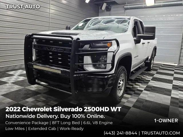 2022 Chevrolet Silverado 2500HD 2WD Double Cab Long Bed WT for sale in Sykesville, MD