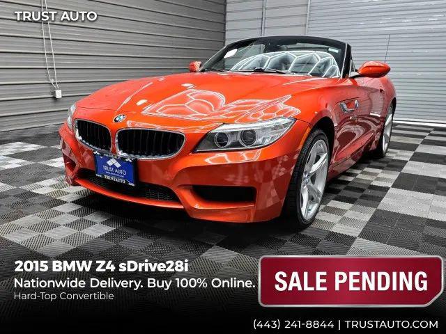 2015 BMW Z4 sDrive28i for sale in Sykesville, MD