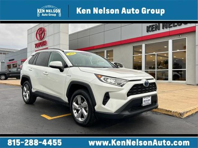 2021 Toyota RAV4 Hybrid XLE Premium for sale in Dixon, IL