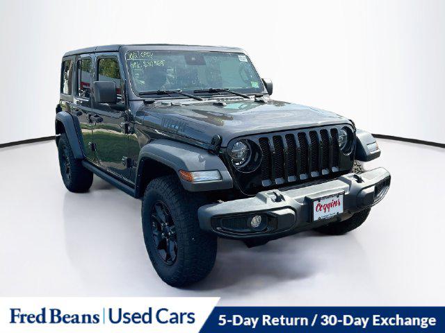 2022 Jeep Wrangler Unlimited Willys 4x4 2022 Jeep Wrangler Unlimited Willys 4x4