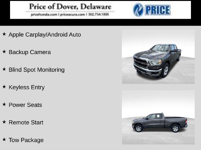 2022 Ram 1500 Big Horn Quad Cab 4x4 64 Box
