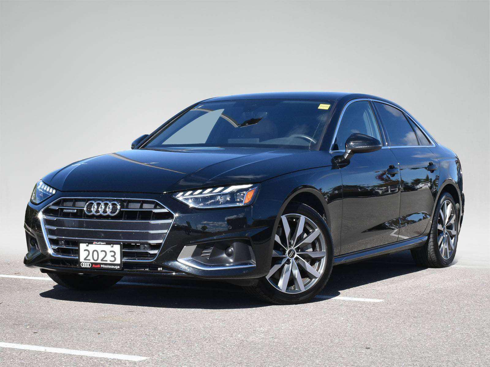 Mythos Black Metallic 2023 Audi A4 Sedan  Automatic