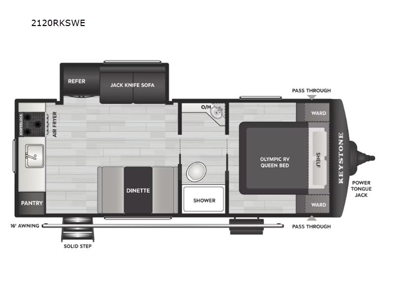 2027 Keystone RV SPRINGDALE 2120RKSWE TRAVEL TRAILER