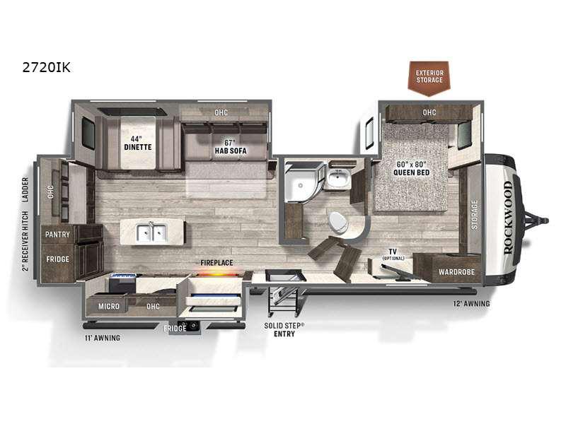 2021 Forest River Rockwood Ultra Lite 2720IK TRAVEL TRAILER