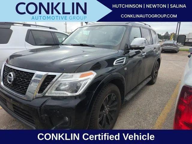 2020 Nissan Armada Platinum 4WD for sale in HUTCHINSON, KS