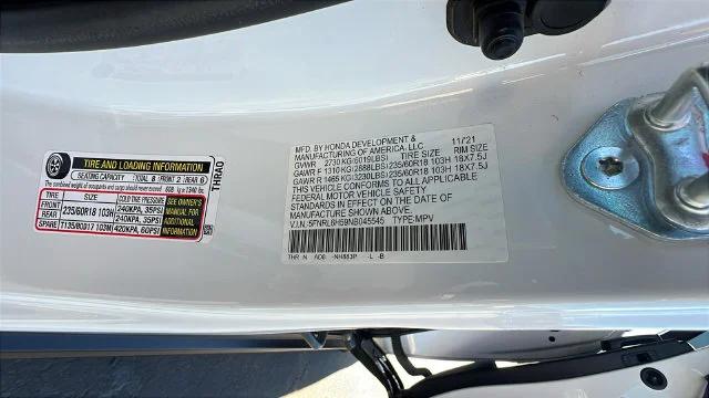 2022 Honda Odyssey EX