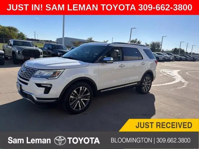 2018 Ford Explorer Platinum for sale in Bloomington, IL