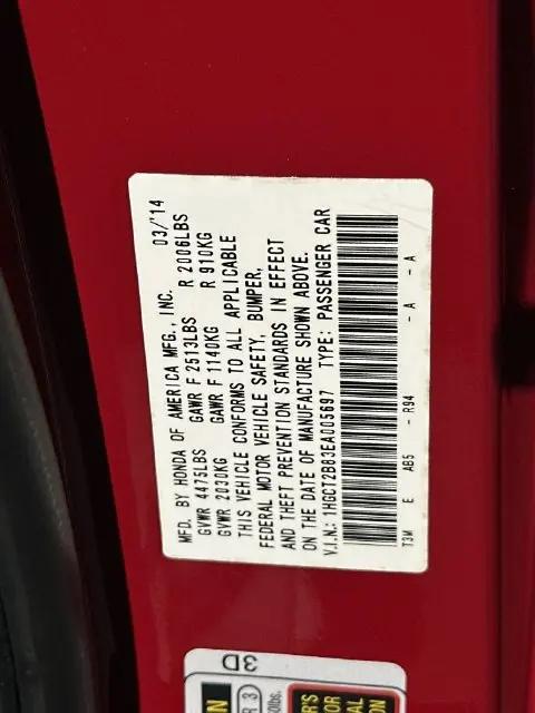 2014 Honda Accord EX-L V-6