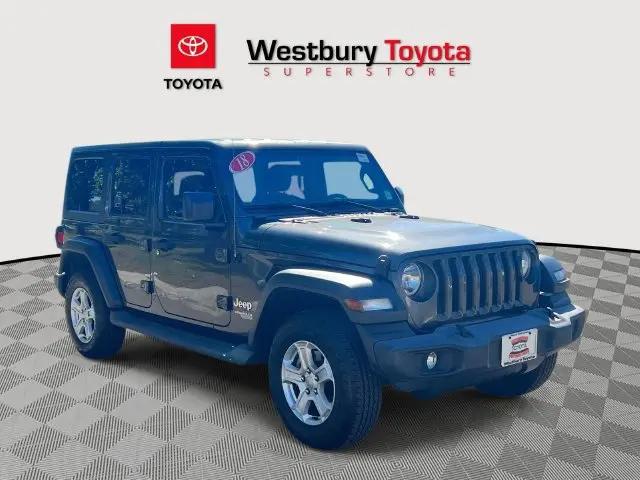 2018 Jeep Wrangler Unlimited Sport S 4x4 for sale in Westbury, NY