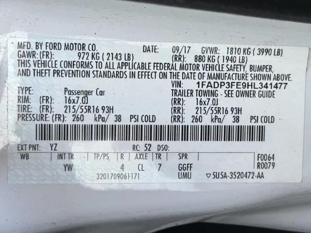 2017 Ford Focus SE