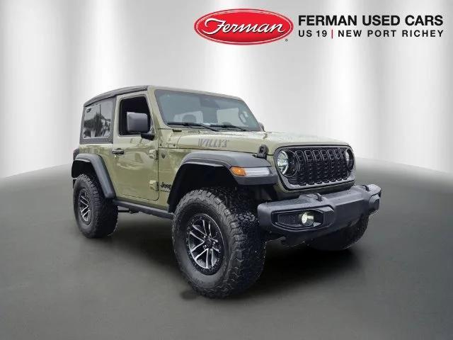2025 Jeep Wrangler 2-Door Willys 4x4 for sale in New Port Richey, FL
