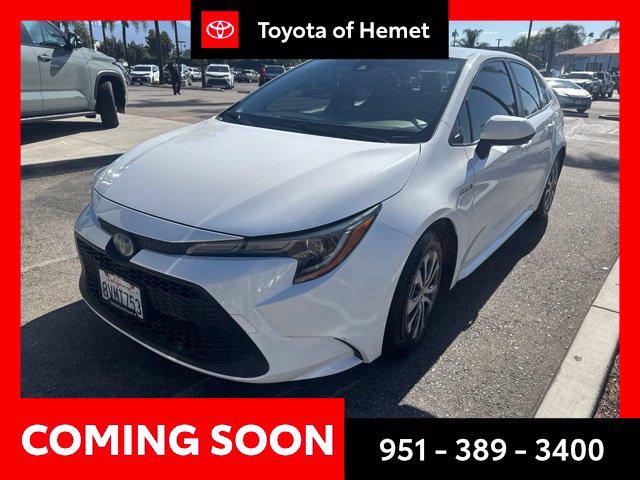 2021 Toyota Corolla Hybrid LE for sale in Hemet, CA
