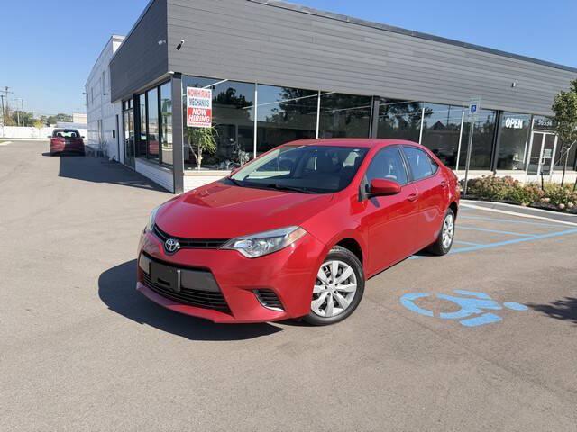 2015 Toyota Corolla LE for sale in Plymouth, MI