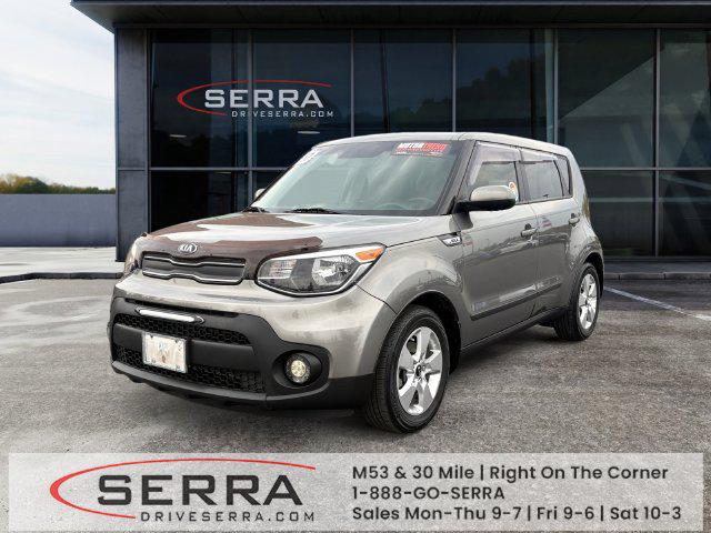 Titanium Gray 2017 Kia Soul Wagon Front-Wheel Drive Automatic