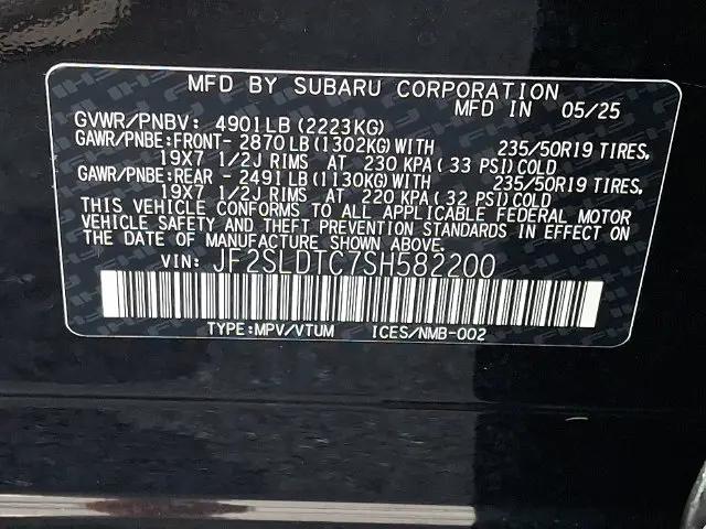 2025 Subaru Forester Touring