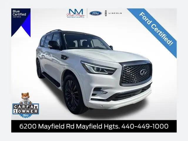 2021 INFINITI QX80 PREMIUM SELECT AWD for sale in Mayfield Heights, OH