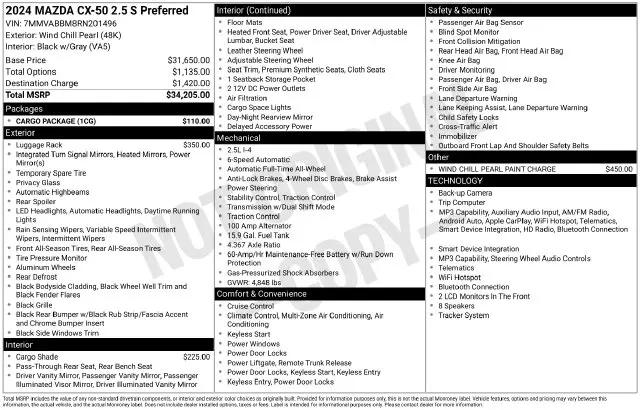 2024 Mazda CX-50 2.5 S Preferred