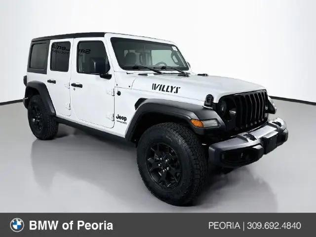 2021 Jeep Wrangler Willys 4x4 for sale in Peoria, IL
