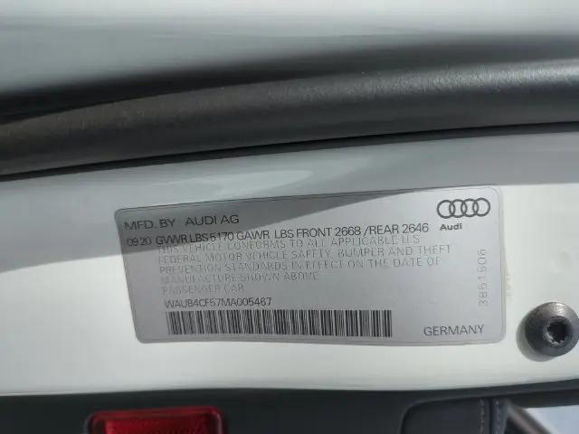 2021 Audi S5 Sportback Prestige TFSI quattro Tiptronic