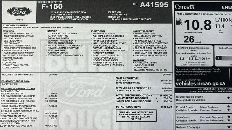 2024 Ford F-150 LARIAT