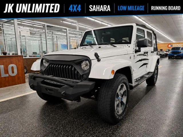 2018 Jeep Wrangler JK Unlimited Sahara 4x4 for sale in Fairfield, OH