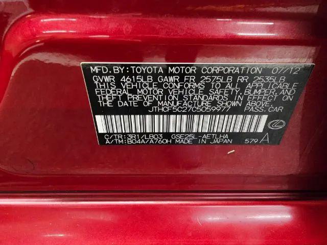 2012 Lexus IS 250 250