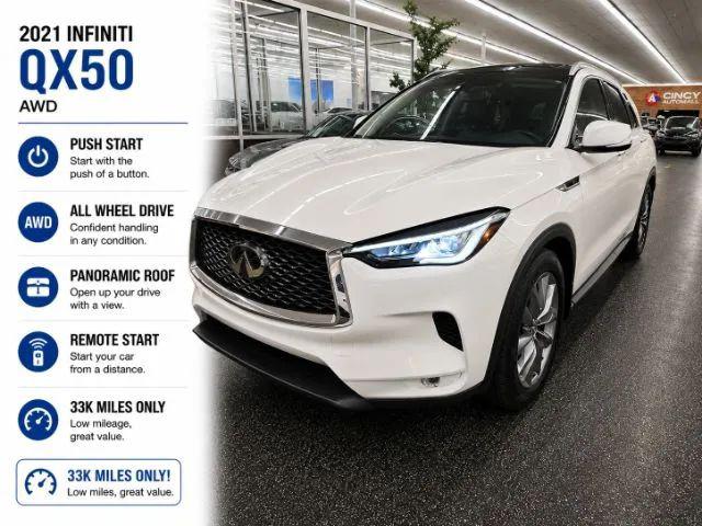2021 INFINITI QX50 LUXE AWD for sale near Fairfield, OH