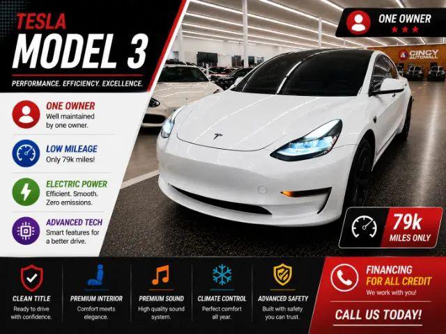 2021 Tesla Model 3 Standard Range Plus Rear-Wheel Drive for sale near Fairfield, OH