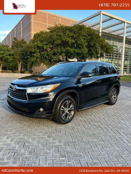 2016 Toyota Highlander XLE V6 for sale in Lake City, GA