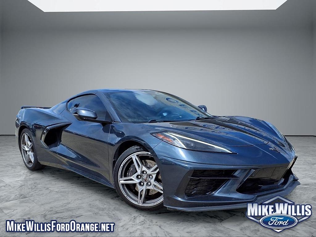 Shadow Gray Metallic 2021 Chevrolet Corvette Coupe Rear-Wheel Drive 8-Speed Automatic